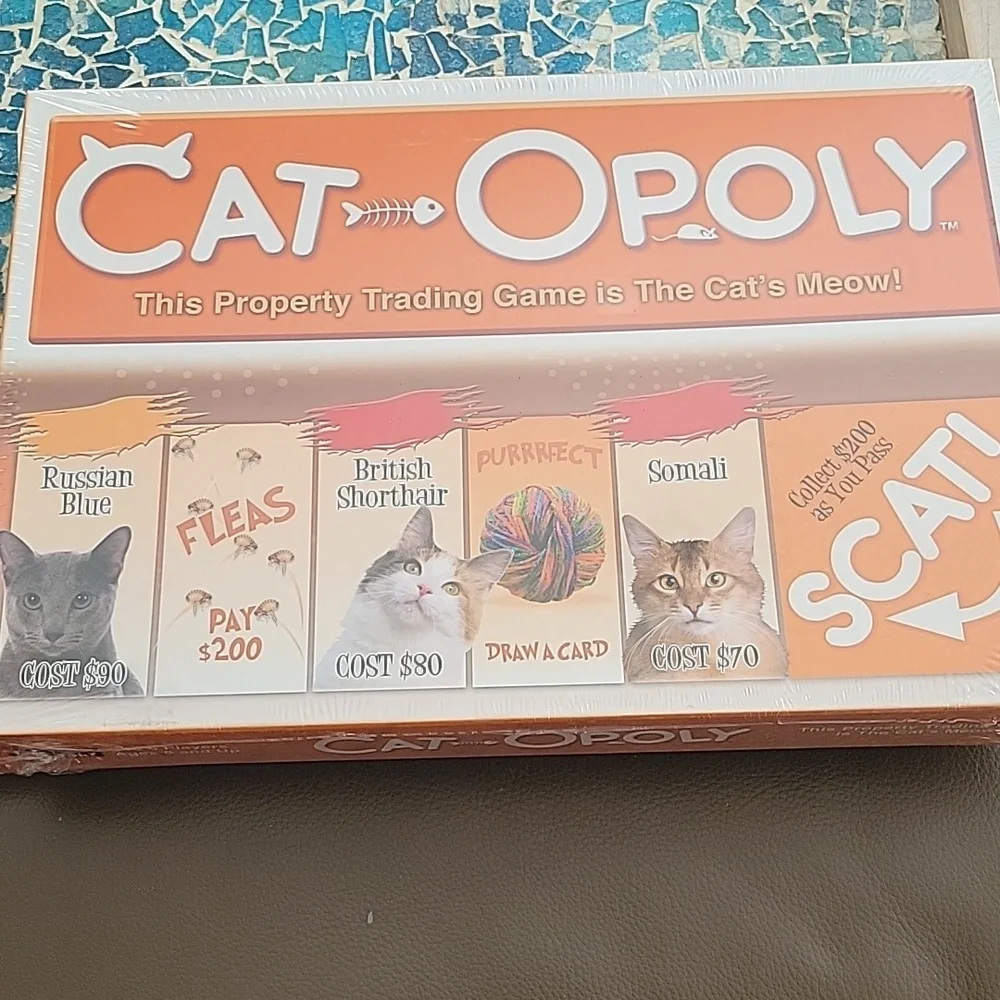 Cat - Opoly board game